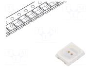 LED; orange; SMD; 2835; 2450÷3350(typ)-4650mcd; 1.8÷2.4VDC; 120° FORYARD