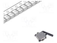 Microswitch SNAP ACTION; 0.001A/5VDC; SPST-NC; Rcont max: 3Ω OMRON Electronic Components