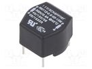 Inductor: wire with current compensation; THT; 15mH; 600mA; 490mΩ SCHAFFNER