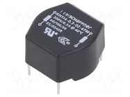 Inductor: wire with current compensation; THT; 300mA; 1700mΩ SCHAFFNER