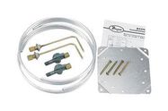 AIR FILTER KIT - ADAPTS ANY STANDARD MAGNEHELIC GAGE FOR USE AS AN AIR FILTER GAGE. INCLUDES ALUMINUM SURFACE MOUNTING BRACKET WITH SCREWS 83AK1542