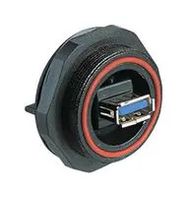 USB SEALED CONN, TYPE A RCPT, 9POS, PCB