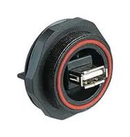 USB ADAPTOR, 2.0 TYPE A RCPT-RCPT, PANEL