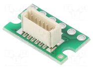 Module robotics: adapter; JST SH; connectors; socket POLOLU