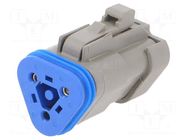 Connector: wire-wire; terminator; PX0; IP68; grey BULGIN