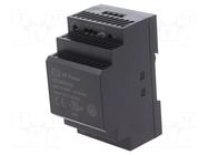 Power supply: switching; for DIN rail; 54W; 12VDC; 4.5A; 85÷264VAC XP POWER