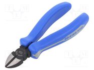 Pliers; side,cutting; two-component handle grips; 163mm KING TONY