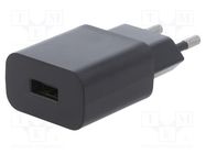 Power supply: switching; mains,plug-in; 5VDC; 2.1A; 10W; Out: USB XP POWER