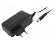 Power supply: switching; mains,plug-in; 24VDC; 1.5A; 36W; 87% XP POWER