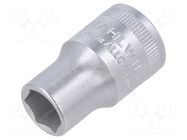 Socket; 6-angles,socket spanner; HEX 12mm; 1/2"; short STAHLWILLE