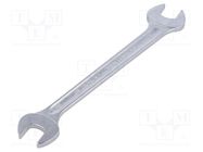 Wrench; spanner; 14mm,15mm; chromium plated steel; MOTOR; L: 190mm 