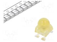 LED; amber; SMD; 5500÷12000mcd; 4.2x4.2x6.5mm; 30°; 20mA; 120mW BROADCOM (AVAGO)