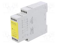 Module: safety relay; 24VDC; OUT: 6; for DIN rail mounting; 7S FINDER