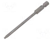 Screwdriver bit; Torx®; TX10; Overall len: 90mm; PROFESSIONAL WIHA