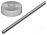 Pneumatic tubing; -0.95÷10bar; PUN-H; Tube in.diam: 2.6mm; silver FESTO