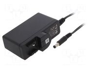 Power supply: switching; mains,plug-in; 9VDC; 2A; 18W; Plug: none XP POWER