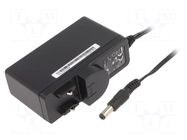 Power supply: switching; mains,plug-in; 48VDC; 0.5A; 24W; 88% XP POWER