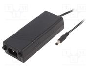Power supply: switched-mode; 24VDC; 2A; Out: 5,5/2,5; 48W; 0÷60°C XP POWER