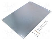 Mounting plate; steel; ILME-APS21,ILME-APV21,ILME-APW21 ILME