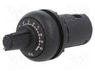 Potentiometer; 22mm; RMQ-Titan; -25÷70°C; Ø22.5mm; IP66; 1kΩ EATON ELECTRIC