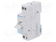 Module: toggle switch; Poles: 1; 230VAC; 32A; IP20; Stabl.pos: 3 HAGER