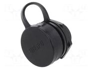 Connector: circular; socket; female; PIN: 5; IP67; SA20; 10A; 500V WEIPU