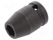 Socket; 6-angles,socket spanner,impact; HEX 11mm; 1/2"; IMPACT STAHLWILLE