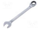 Wrench; combination spanner; 19mm; chromium plated steel STAHLWILLE