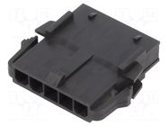 Connector: wire-board; plug; male; Mini-Fit Sigma; PIN: 5; black MOLEX
