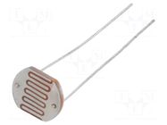 Photoresistor; 250mW; 8÷20kΩ; 560nm; THT; 250VDC; ØLED: 12mm Token