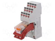 Relay: interface; DPDT; Ucoil: 230VAC; 12A; 12A/250VAC; 12A/24VDC RELPOL