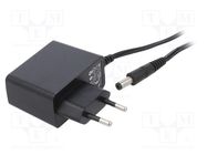 Power supply: switching; mains,plug; 5VDC; 3A; 15W; Plug: EU; 81.39% POS