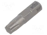 Screwdriver bit; Torx® PLUS; 30IP; Overall len: 25mm; STANDARD WIHA