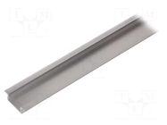 Profiles for LED modules; natural; L: 2m; BEGTIN12; aluminium TOPMET