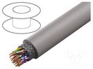 Wire; UNITRONIC® LiHCH (TP); 16x2x0.5mm2; LSZH; grey-beige; 60V LAPP