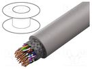 Wire; UNITRONIC® LiHCH (TP); 25x2x0.14mm2; LSZH; grey-beige; 60V LAPP