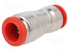 Push-in fitting; straight,inline splice,reductive; -0.99÷20bar AIGNEP