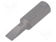 Screwdriver bit; slot; 4,0x0,6mm; Overall len: 25mm BETA