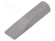 Screwdriver bit; slot; 6.5x1.2mm; Overall len: 25mm BETA