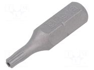 Screwdriver bit; Torx® with protection; T10H; 1/4" BETA