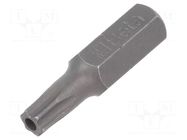 Screwdriver bit; Torx® with protection; T25H; Overall len: 25mm BETA