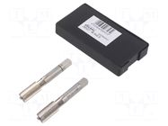 Tap; M9; 0.5; L: 56mm; Holder: hand; 5.5mm; Thread: fine thread; 2pcs. VÖLKEL