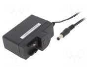 Power supply: switching; mains,plug-in; 9VDC; 1.33A; 12W; 84.2% XP POWER