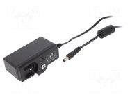 Power supply: switching; mains,plug-in; 15VDC; 2.4A; 36W; 88.4% XP POWER