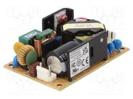 Power supply: switching; open; 70W; 90÷264VAC; 15VDC; 4.65A; 90% CINCON