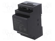 Power supply: switching; for DIN rail; 60W; 24VDC; 2.5A; 85÷264VAC XP POWER