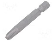 Screwdriver bit; Phillips; PH3; Overall len: 50mm BETA