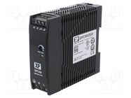 Power supply: switching; for DIN rail; 50W; 24VDC; 2.1A; 85÷264VAC XP POWER