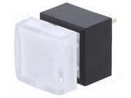 Switch: push-button; Pos: 2; SPDT; 0.5A/25VDC; ON-(ON); Illumin: LED C&K