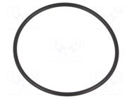 O-ring gasket; NBR caoutchouc; Thk: 2mm; Øint: 46mm; M50; black LAPP